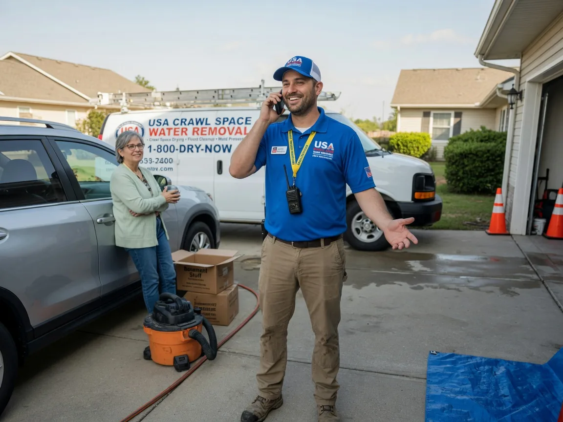 Crawl Space Water Removal Jerusalem, AR FAQs